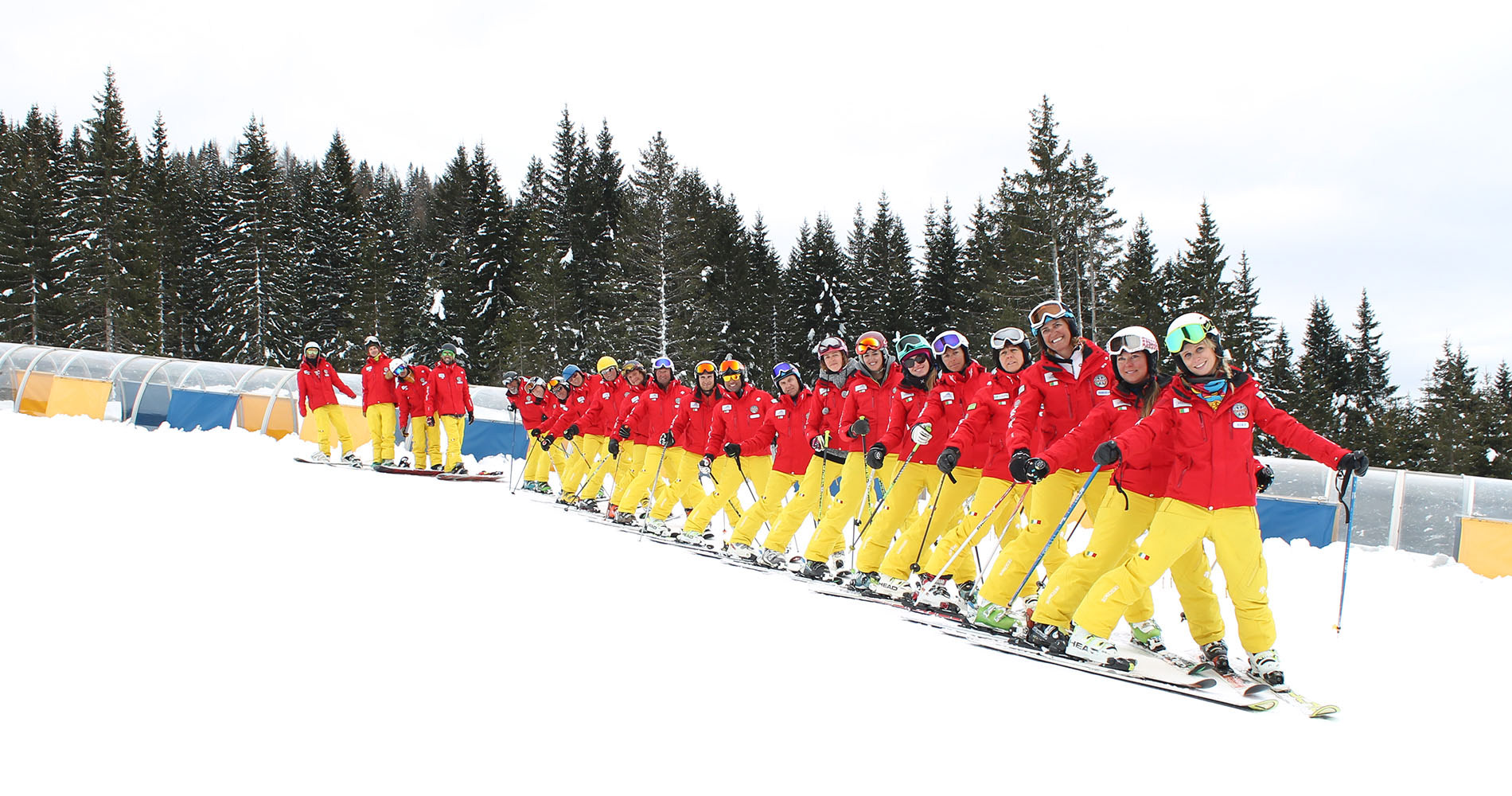 maestri di sci e snowboard Verena